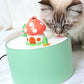 Mushroom-Shaped Ceramic Pet Water Fountain