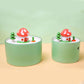 Mushroom-Shaped Ceramic Pet Water Fountain