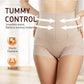 Culotte gainante en dentelle à taille haute pour femmes, galbant les fesse