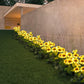 Lampes solaires de jardin étanches en forme de tournesol