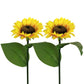 Lampes solaires de jardin étanches en forme de tournesol