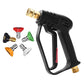 Pistolet pour Nettoyeur Haute Pression avec 5 Buses
