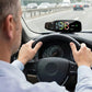 Compteur de vitesse HUD pour voiture alimenté à l'énergie solaire