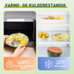 100 pièces. Qualité alimentaire Couvercle élastique pour aliments – Antibactérien