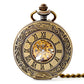 Montre à Gousset Mécanique à Remontage Manuel avec Chaîne