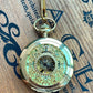 Montre à Gousset Mécanique à Remontage Manuel avec Chaîne
