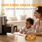 🍟 50% DE RÉDUCTION! 📄 Feuilles de Cuisson Jetables pour Friteuse À Air – Antihydros, résistantes à la chaleur & faciles à utiliser – Parfaites pour des fritures saines et sans nettoyage 🧑‍🍳