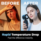 Ventilateur de refroidissement semi-conducteur avec affichage numérique