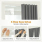 Drill-Free Velcro Blackout Curtain
