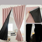 Drill-Free Velcro Blackout Curtain