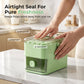 Press-Type Ice Cube Maker with Storage Bin
