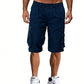 Short cargo décontracté pour homme avec plusieurs poches