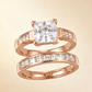 Bague scintillante tendance pour femmes