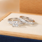 Bague scintillante tendance pour femmes