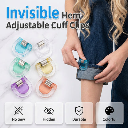 Adjustable Pant Cuff Clips - The Perfect Hem Solution