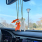 Décoration à suspendre pour voiture en forme de canard rôti