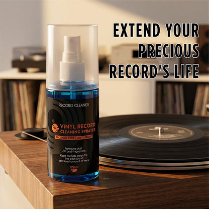 🎵✨ PROMO FLASH 50% ! Spray Nettoyant Anti-Statique pour Vinyles – Sans Alcool, Anti-Poussière, Brume Fine, 3 Formats, Idéal Collectionneurs & Audiophiles 🔥