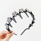 Ensemble de bandeaux ondulés en cristal - Accessoire de cheveux féminin, léger et antidérapant, orné de cristaux scintillants, idéal pour les mariages et le quotidien.