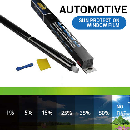 Film de protection solaire pour vitres automobiles