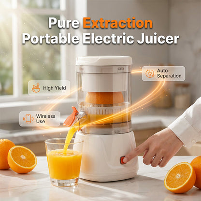 Presse-agrumes électrique portable avec séparation automatique de la pulpe