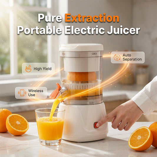 Presse-agrumes électrique portable avec séparation automatique de la pulpe