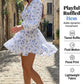 🎉Offre à durée limitée ! 🎉Robe d'été romantique pour femme🌸 | Imprimé floral et manches lanternes | Flatteuse et confortable🎀💃