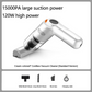 🚗💨 Aspirateur Voiture Sans Fil – Aspiration 10000Pa, Léger 400 g et Filtre HEPA Lavable