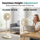 Portable Retractable Folding Fan