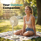 Portable Retractable Folding Fan