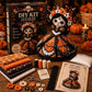 💀 KIT DE BRICOLAGE SQUELETTE EFFRAYANT — Activité DIY d'Halloween | Tout le matériel est inclus 🎃