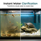 Comprimés de purification d'eau professionnels pour aquariums à tortues
