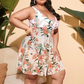 🎉OFFRE LIMITÉE -50% ! 👗Robe de bain une pièce à fleurs pour femme – Jupe trapèze fluide et panneau gainant le ventre 🌸