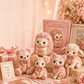 Kit DIY de patchwork en feutrine rose