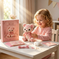 Kit DIY de patchwork en feutrine rose