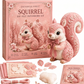 Kit DIY de patchwork en feutrine rose