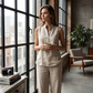 💕 50% DE RÉDUCTION! 👗 Ensemble Femme Minimaliste – Top sans manches & pantalon large – Coupe fluide, confortable & élégante – Parfait pour un look épuré au quotidien 🌿
