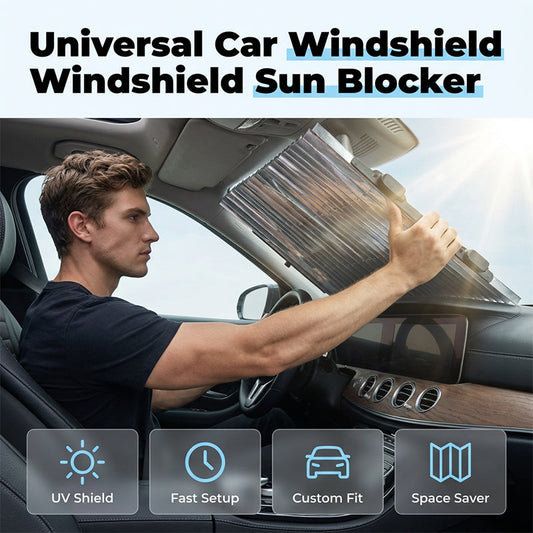 Pare-soleil universel pour pare-brise de voiture