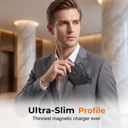 Chargeur de montre portable 2,5 W avec batterie externe et câble intégré