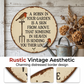 ⏳Offre limitée dans le temps : 50 % de réduction⏰Décoration murale vintage en bois🐦💌