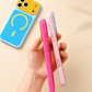 Étui de téléphone magnétique à couleurs contrastées