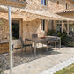 Filet de camouflage renforcé pour pergola de terrasse et gazebo