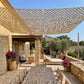 Filet de camouflage renforcé pour pergola de terrasse et gazebo