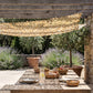 Filet de camouflage renforcé pour pergola de terrasse et gazebo