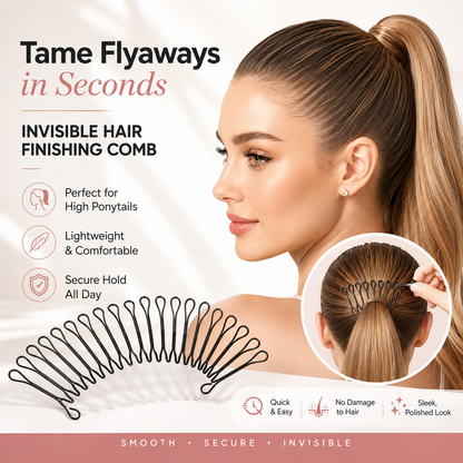✨ Metall-Haarkamm zum Fixieren von Babyhaaren und Frisuren