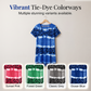 Robe décontractée à col en V pour femme, imprimé léopard tie-dye