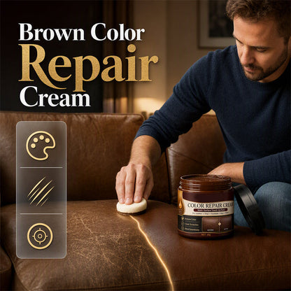 Brown Leather Color Repair Cream