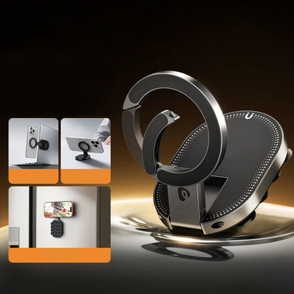 Support de téléphone magnétique et à ventouse multifonctionnel