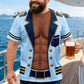 Men's Funny Fake Muscle Print T-Shirt