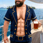 Men's Funny Fake Muscle Print T-Shirt