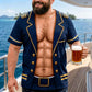 Men's Funny Fake Muscle Print T-Shirt